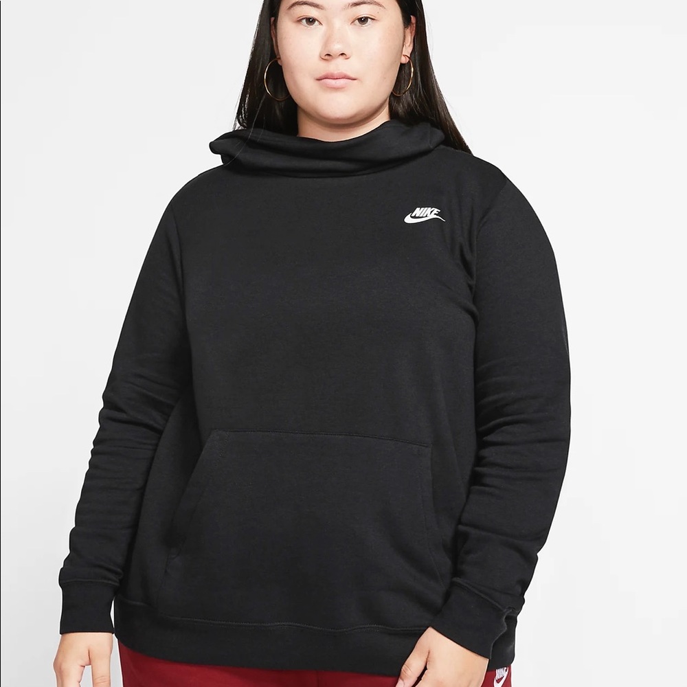 Nike Women’s Fleece Funnel-Neck Hoodie - 3X